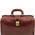 Geanta doctor din piele naturala Tuscany Leather, maro, Raffaello