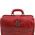 Raffaello Doctor leather bag Red
