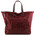 Geanta shopper Tuscany Leather din piele bordo Annie