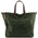 Geanta shopper Tuscany Leather din piele verde inchis Annie