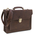 Servieta piele barbati maro inchis Tuscany Leather, Cremona
