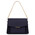 Geanta dama din piele naturala, Tuscany Leather, albastru inchis, Andromeda