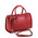 Geanta rosie dama din piele naturala Tuscany Leather, Elena