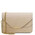 Plic dama bej din piele naturala Tuscany Leather, Hera cu print croc