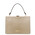 Geanta bej dama din piele printata Tuscany Leather, Iris Croc
