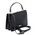 Geanta lux dama din piele printata albastru inchis Tuscany Leather, Iris Croc
