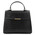 Geanta dama de mana din piele printata neagra Tuscany Leather, TL Bag