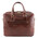 Geanta laptop din piele maro, cu 2 compartimente, Tuscany Leather, U