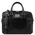 Geanta laptop din piele neagra, cu 2 compartimente, Tuscany Leather, Urbino