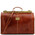 Geanta de voiaj din piele honey, marime mare, Tuscany Leather, Madrid