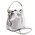 Geanta dama de mana Tuscany Leather din piele naturala alba Vittoria