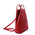 Rucsac piele naturala Tuscany Leather, rosu aprins, Shanghai
