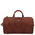 Geanta voiaj din piele naturala Tuscany Leather, Oslo, maro