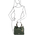 Geanta umar din piele naturala verde inchis, Tuscany Leather, TL KeyLuck