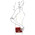 Plic piele naturala saffiano, rosu, Tuscany Leather, TL Bag