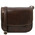 Geanta de umar, din piele naturala maro inchis, Tuscany Leather, Greta