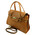 Geanta mana Tuscany Leather din piele honey, Neoclassic