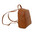 Rucsac elegant mic dama din piele naturala Tuscany Leather, coniac