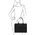 Geanta de mana piele naturala neagra, Tuscany Leather, Woven
