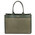 Geanta de dama, din piele naturala verde, Tuscany Leather, Woven