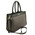 Geanta de dama din piele naturala verde, Tuscany Leather, Woven