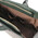 Geanta mana din piele naturala verde, Tuscany Leather, Woven