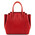 Geanta dama din piele naturala rosu aprins, Tuscany Leather, Tulipan