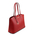 Geanta shopper piele naturala rosu aprins, Tuscany Leather, TL Bag