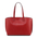 Geanta shopper dama din piele naturala rosu aprins, Tuscany Leather, TL Bag