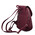 Rucsac de dama, piele naturala bordo, Tuscany, TL Bag