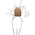 Rucsac de dama, piele naturala grej, Tuscany Leather, TL Bag soft