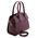 Geanta dama de mana, din piele naturala, Tuscany Leather, bordo, Brigid