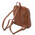 Rucsac de dama, piele naturala coniac, Tuscany Leather, TL Bag