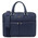 Geanta laptop din piele naturala albastru inchis, Tuscany Leather, Treviso