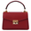 Geanta dama, din piele naturala rosie, marime mica, Tuscany Leather, TL Bag