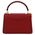 Geanta de dama din piele naturala rosie, marime mica, Tuscany Leather, TL Bag
