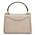 Geanta de mana, din piele naturala bej, marime mica, Tuscany Leather, TL Bag Croc