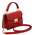 Geanta dama mana, piele naturala rosie, marime mica, Tuscany Leather, TL Bag Croc