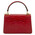 Geanta de dama,din piele naturala rosie, marime mica, Tuscany Leather, TL Bag Croc