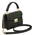 Geanta de dama, din piele naturala verde, marime mica, Tuscany Leather, TL Bag Croc