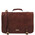 Geanta messenger barbati din piele naturala Tuscany Leather, maro, Ancona