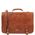 Geanta messenger barbati din piele naturala Tuscany Leather, maro deschis, Ancona