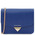 Plic dama din piele naturala saffiano albastra, Tuscany Leather, TL Bag