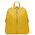 Rucsac dama din piele naturala galbena, Tuscany Leather, TL Bag