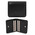 Portofel dama din piele naturala neagra Tuscany Leather