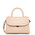 Geanta dama din piele naturala roz pudrat Lancaster Exotic Croco 426-84 -1