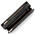 Plic dama din piele Lancaster Saffiano Signature, negru 527-08-4