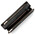 Plic dama din piele Lancaster Saffiano Signature, negru 527-08-4