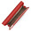 Plic dama din piele naturala rosie Lancaster City Philos 532-76-4