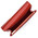 Plic dama din piele rosie Lancaster Saffiano Signature 527-29-4